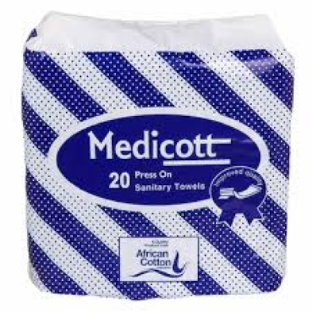 MEDICOTT PRESSON SANITARY TOWELS 20'S